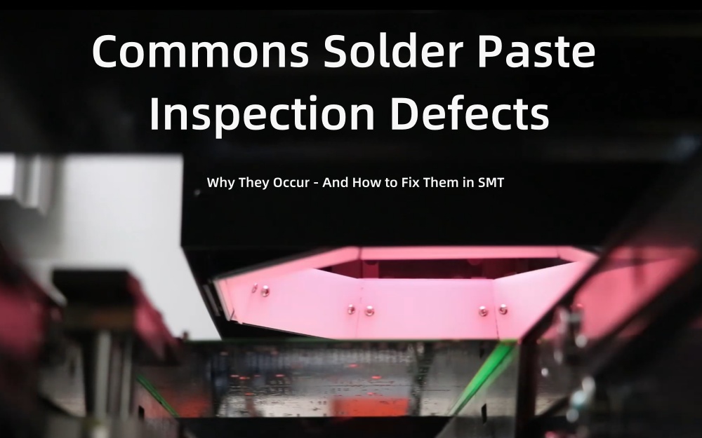 Common Solder Paste Inspection Defects Khiếm khuyết kiểm tra dán hàn phổ biến