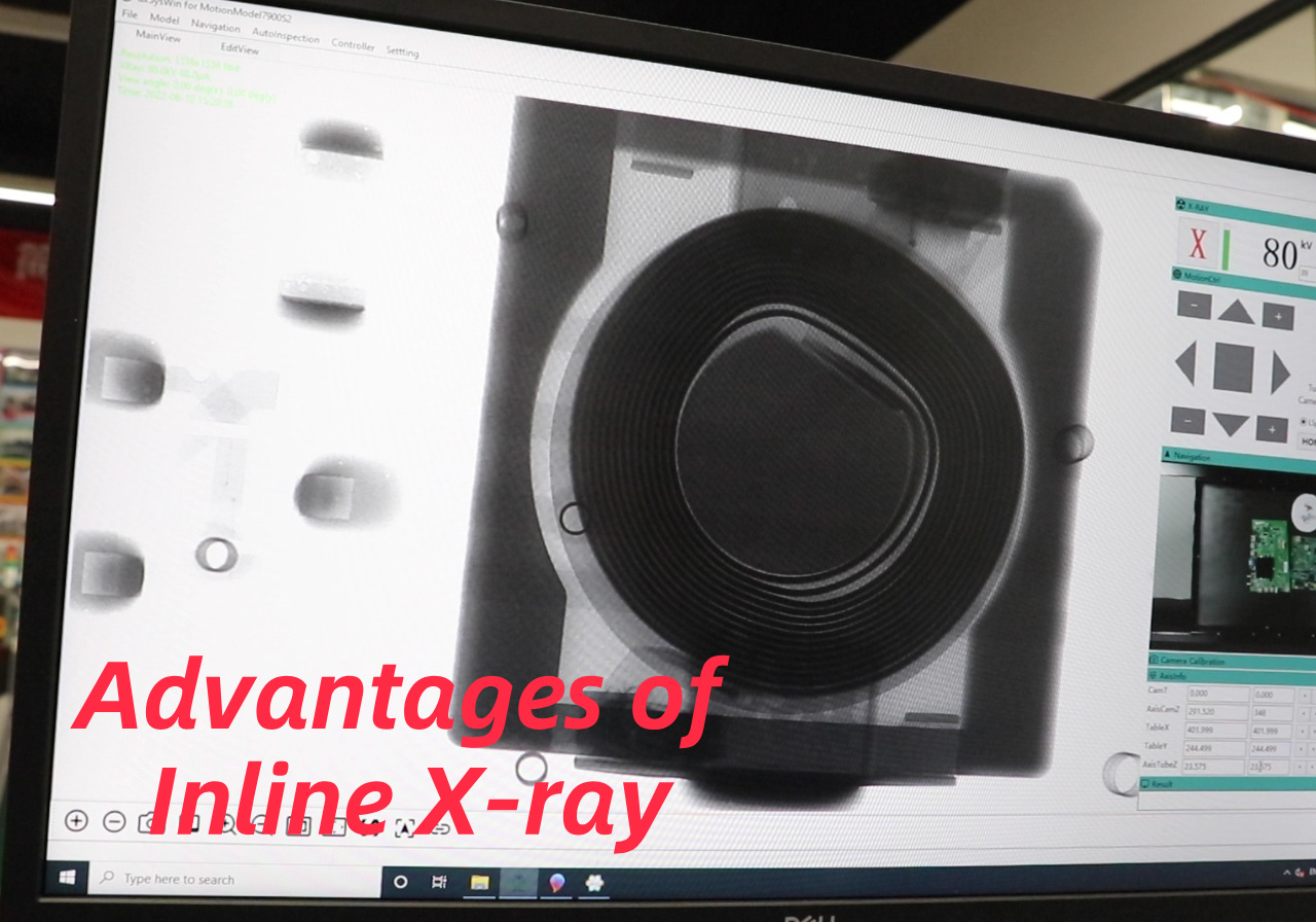 3. Advantages of Inline X-ray Inspection 3. Ưu điểm của kiểm tra bằng tia X nội tuyến