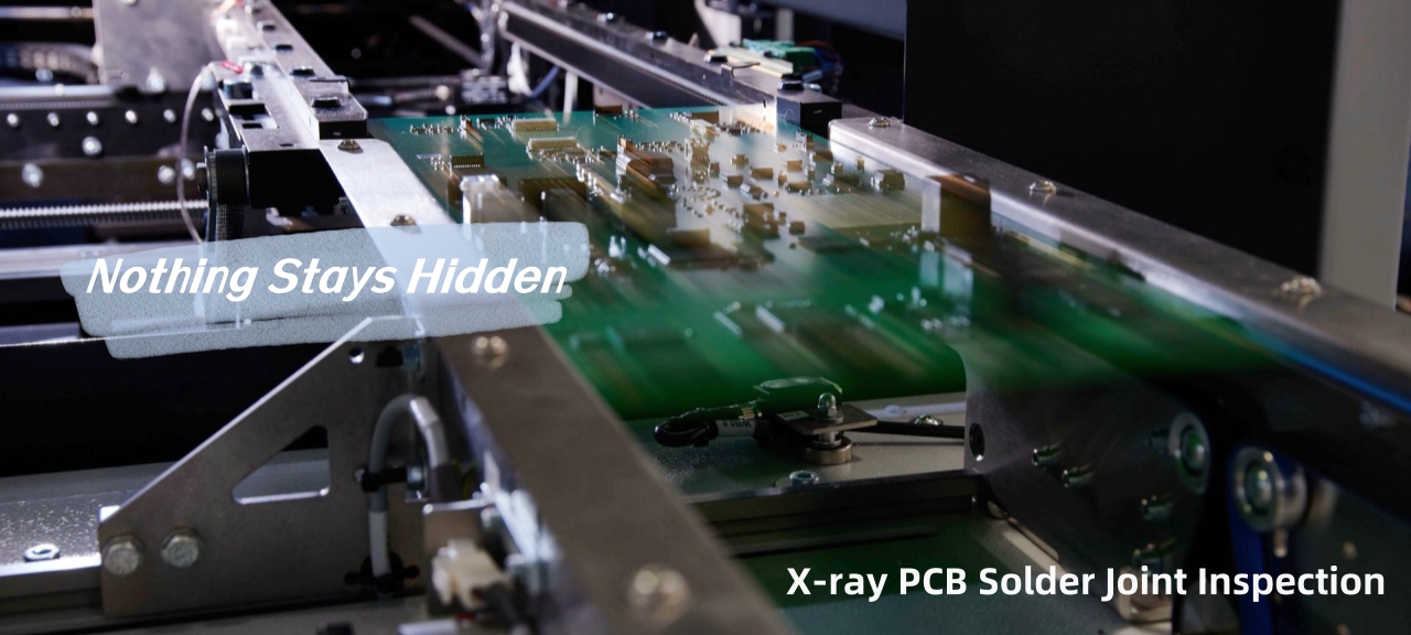 X-ray PCB solder joint inspection Kiểm tra mối hàn bằng tia X PCB