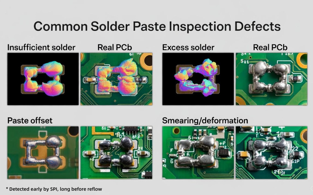 Common Solder Paste Inspection Kiểm tra dán hàn thông thường
