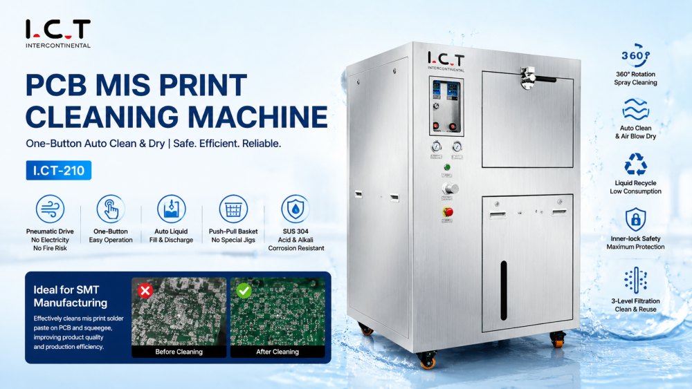PCB Mis Print Cleaning Machine PCB Máy làm sạch in MIS