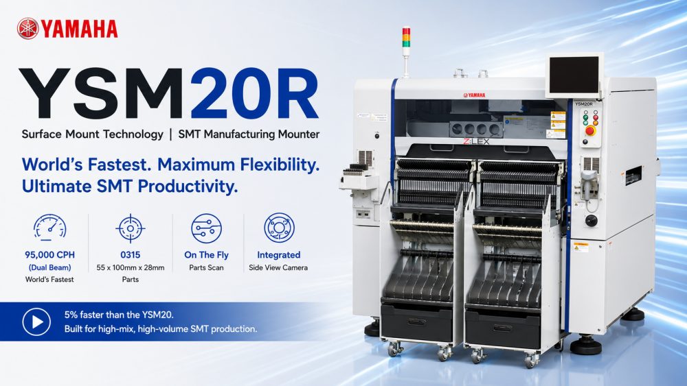 YSM20R Yamaha Modular Smt Line Chip Mounter Machine Máy đếm chip Smt Line mô-đun YSM20R Yamaha