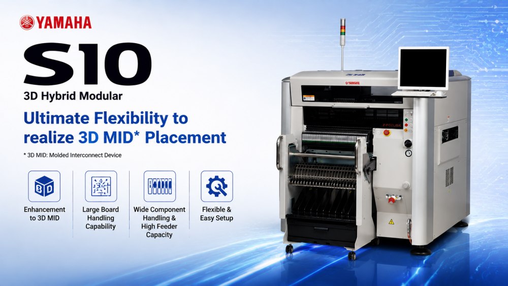 Yamaha S10 pick and place machine Máy gắp đặt Yamaha S10