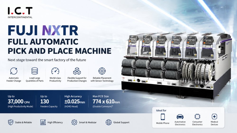 FUJI NXTR Full Automatic Pick And Place Machine Máy chọn và đặt hoàn toàn tự động FUJI NXTR