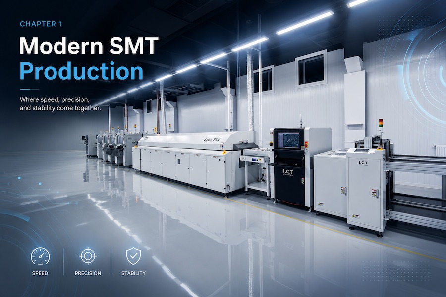 2-01 1. Why SMT Pick and Place Machines Matter in Modern PCB Assembly 2-01 1. Tại sao SMT Gắp và đặt máy lại quan trọng trong lắp ráp hiện đại PCB