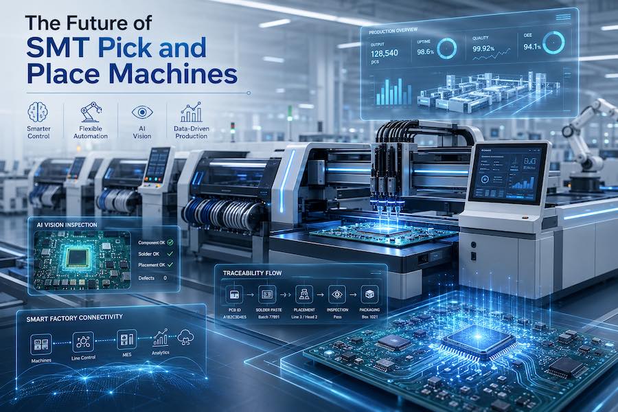 2-12 The Future of SMT Pick and Place Machines 2-12 Tương lai của SMT Máy gắp và đặt