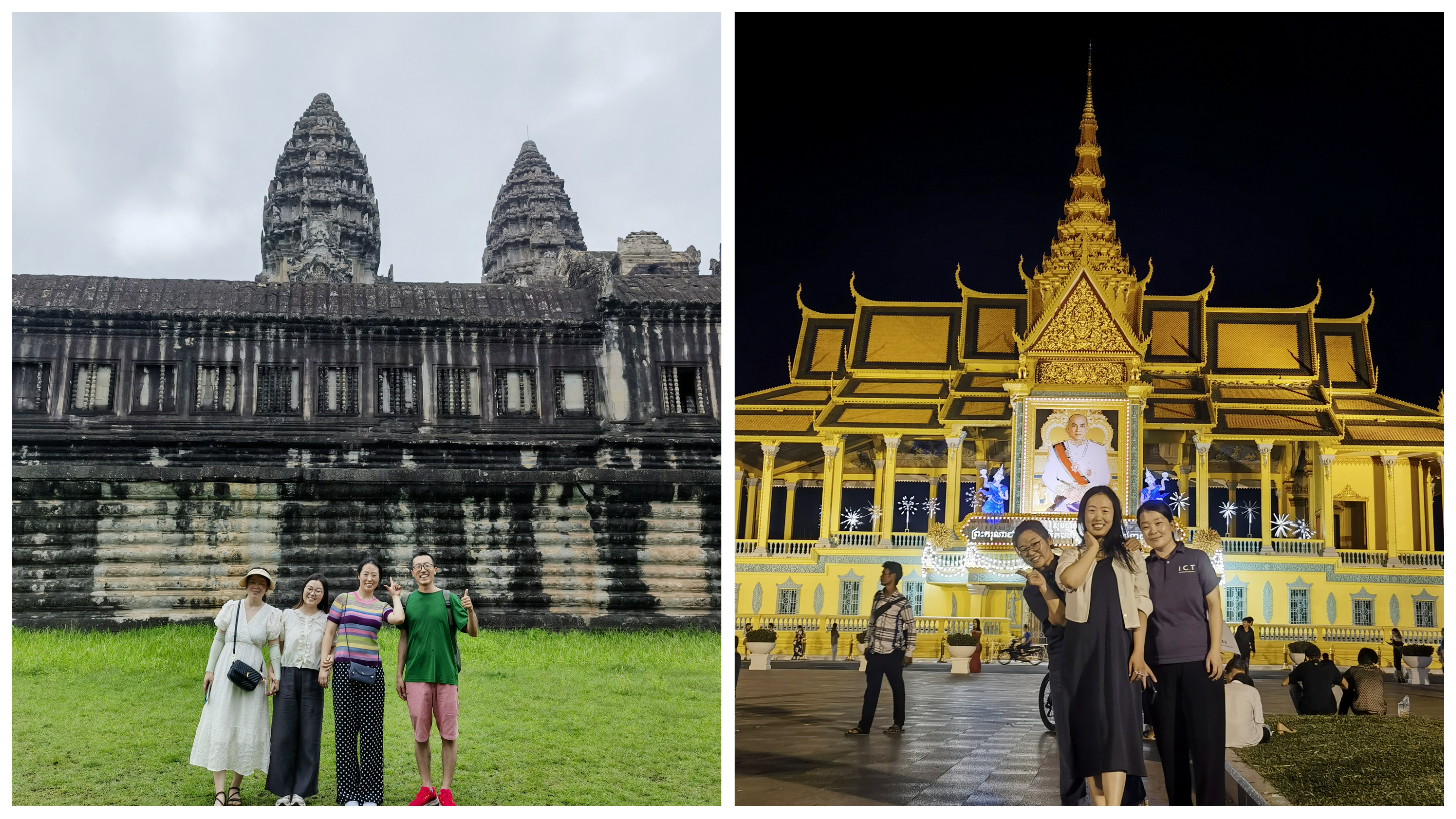 Cung điện lớn của Campuchia và Angkor Wat