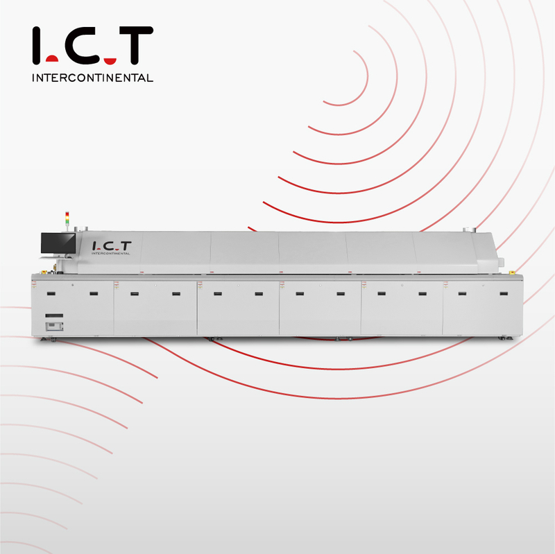  I.C.T-L8 |SMD Lò hàn Reflow SMT Máy cho dây chuyền SMT