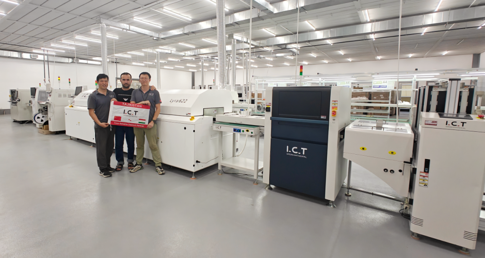 I.C.T LED Dòng sản xuất