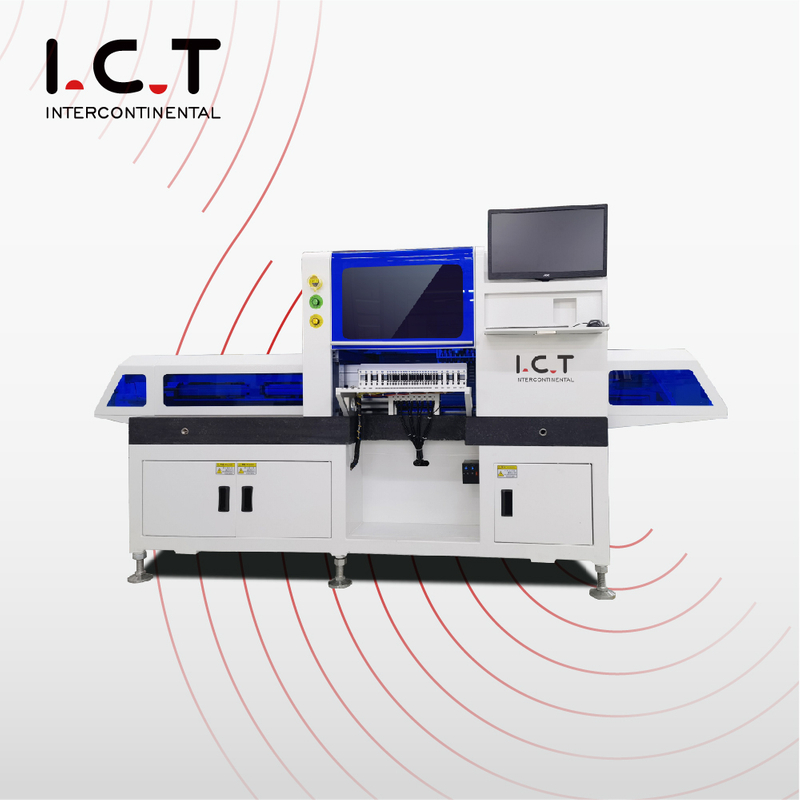 I.C.T |Chip Led tốc độ cao PCB Đánh dấu chọn và đặt SMT Linh kiện máy với độ chính xác cao