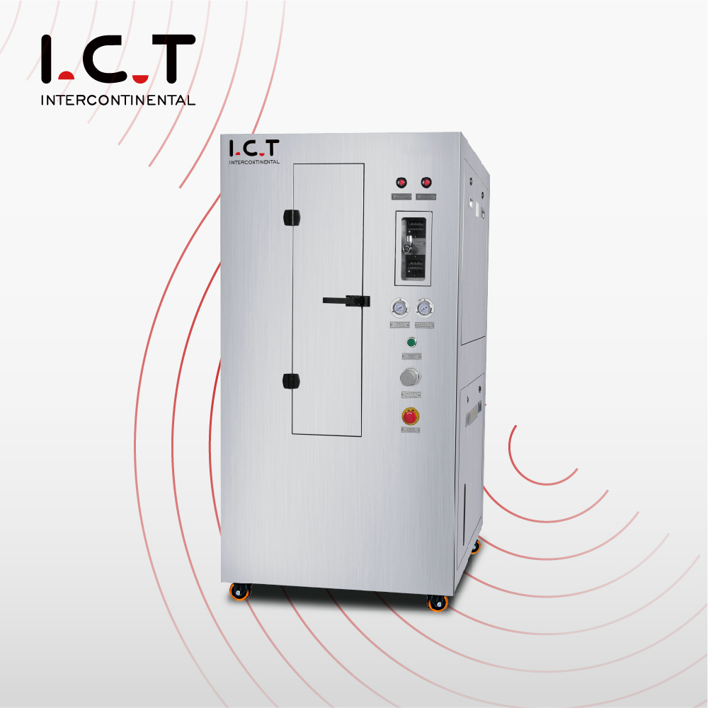 I.C.T |Bảng điều khiển màn hình bề mặt axit Smt 800 Máy làm sạch PCB