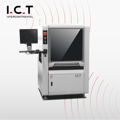 I.C.T |PCB Máy dán keo phun sơn phủ tự động