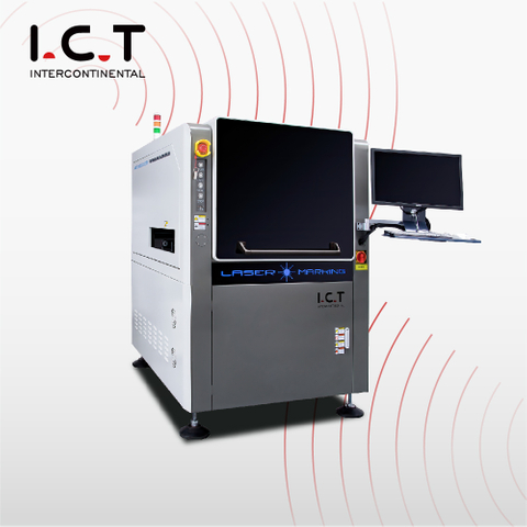 I.C.T |Máy in laser màu sợi quang 20 watt với nguồn ipg