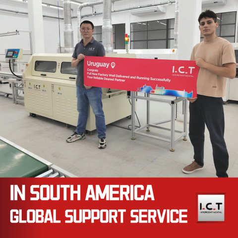 I.C.T | Tiến trình Băng tải cho máy hàn sóng