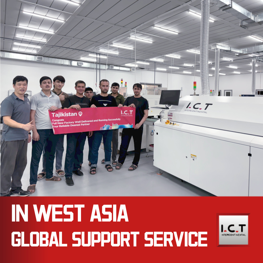 I.C.T | Băng tải Giá hàn Led Reflow Oven