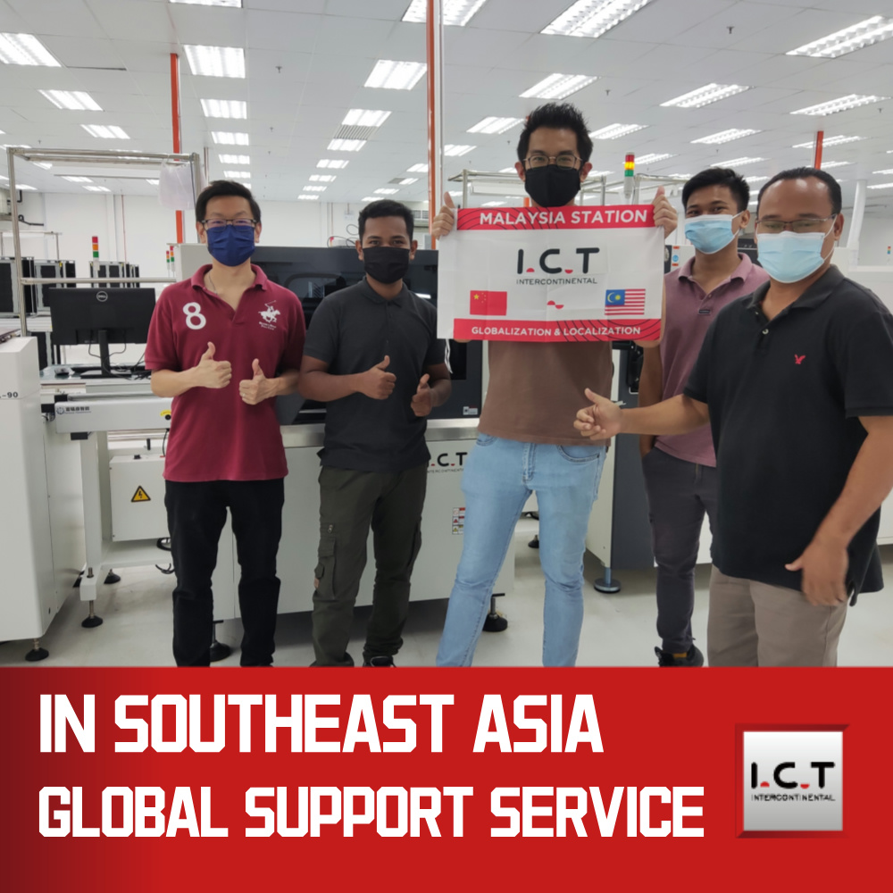 I.C.T-4034 Full-Auto chất lượng cao SMT PCB Máy in