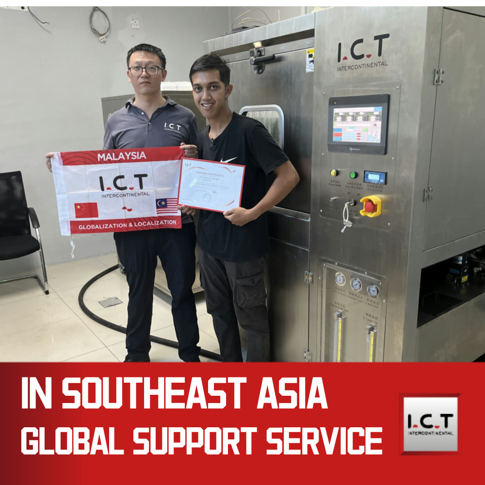 I.C.T-6300 | SMT Máy làm sạch trực tuyến tự động PCBA