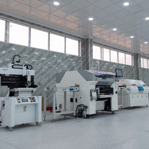 I.C.T | JUKI Giá rẻ 6 đầu SMT Chọn và đặt SMT Chip Placerbot