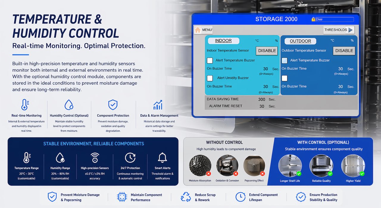 1-4 Temperature humidity control 1-4 Kiểm soát độ ẩm nhiệt độ