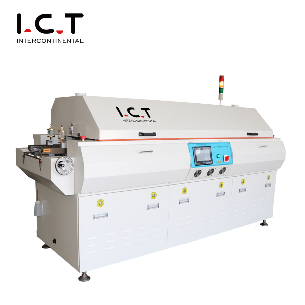 I.C.T-T8 |Lò nướng đối lưu điện nóng 8 khay chất lượng cao