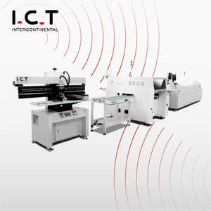 I.C.T |Kiểm tra ánh sáng Led trực quan Dây chuyền sản xuất lắp ráp thiết bị cố định của máy SMT