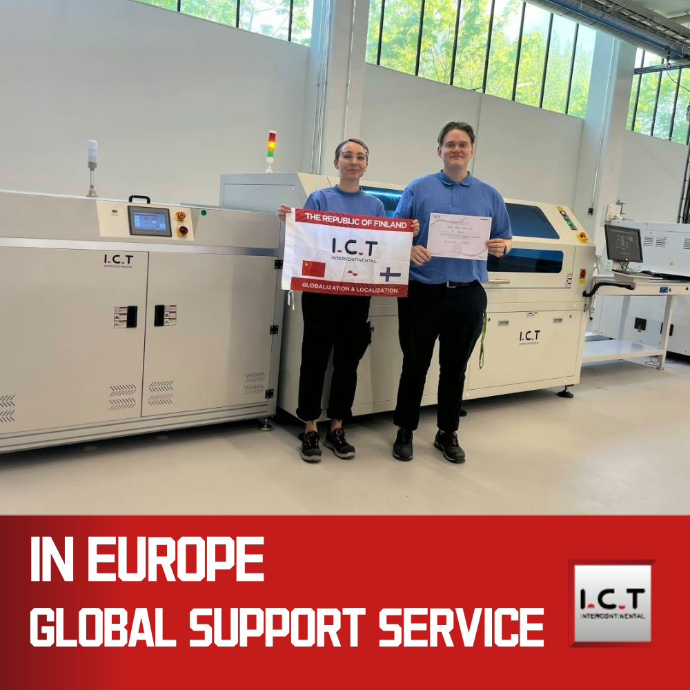 I.C.T | Giá truyền động 500mm Smt tự động PCB Băng tải