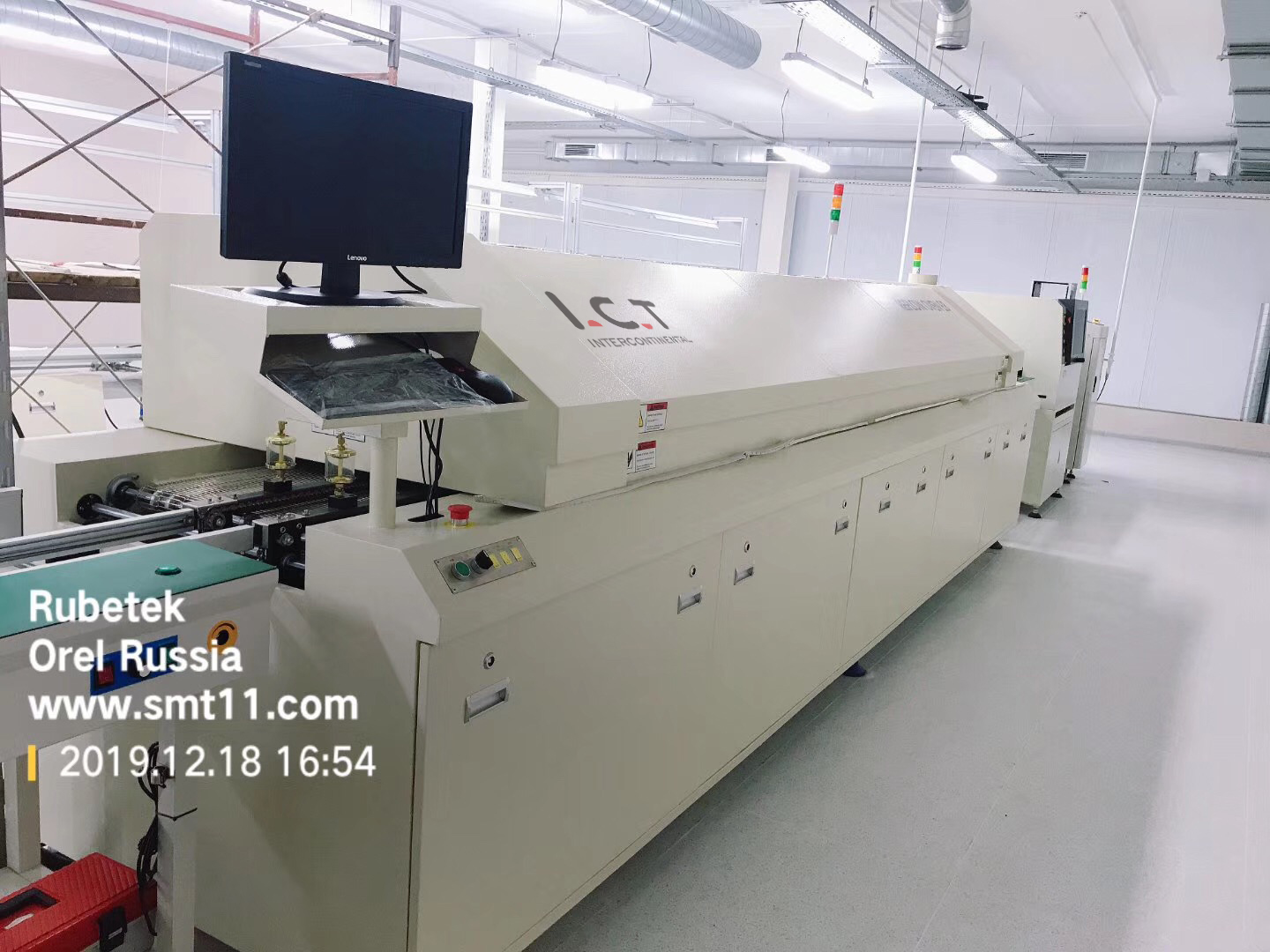 I.C.T-Lyra933N |Lò hàn Reflow không chì hiệu suất cao SMT