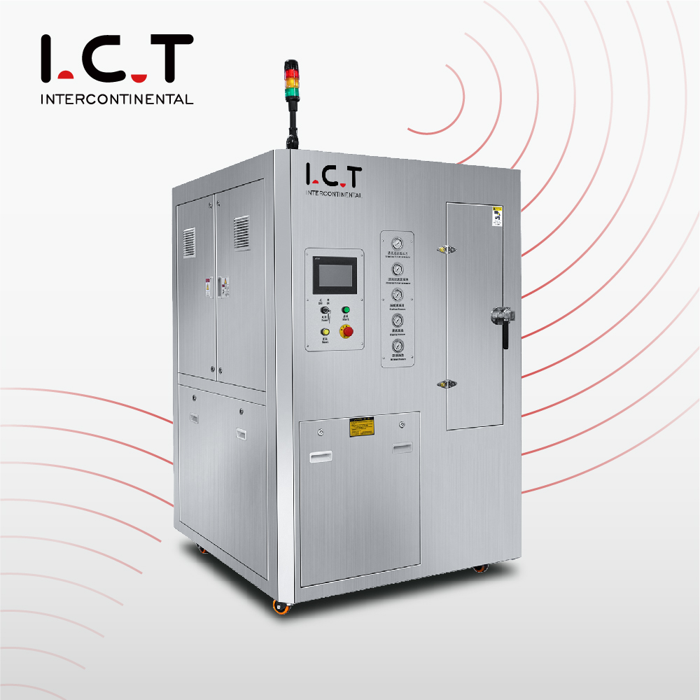 I.C.T |PCB máy làm sạch cảm biến bo mạch Máy làm sạch nhựa thông Máy phân phối