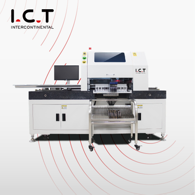 I.C.T |ETA SMD Tầm nhìn máy gắp và đặt DIP Tụ điện SMT Chân không PCB Máy lắp ráp