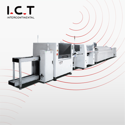 I.C.T |Doanh nghiệp nhỏ LED đèn đường Dây chuyền lắp ráp tự động với Băng tải