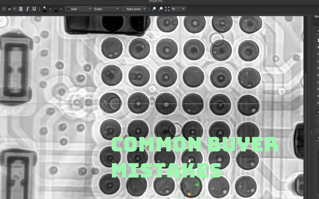 8. Common Mistakes Buyers Make When Choosing a PCBA X-Ray System 8. Những sai lầm phổ biến mà người mua mắc phải khi chọn hệ thống X-Ray PCBA