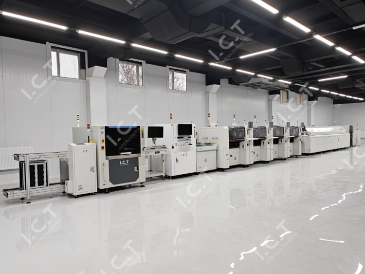 D&acirc;y chuyền sản xuất I.C.T SMT ở Uzbekistan