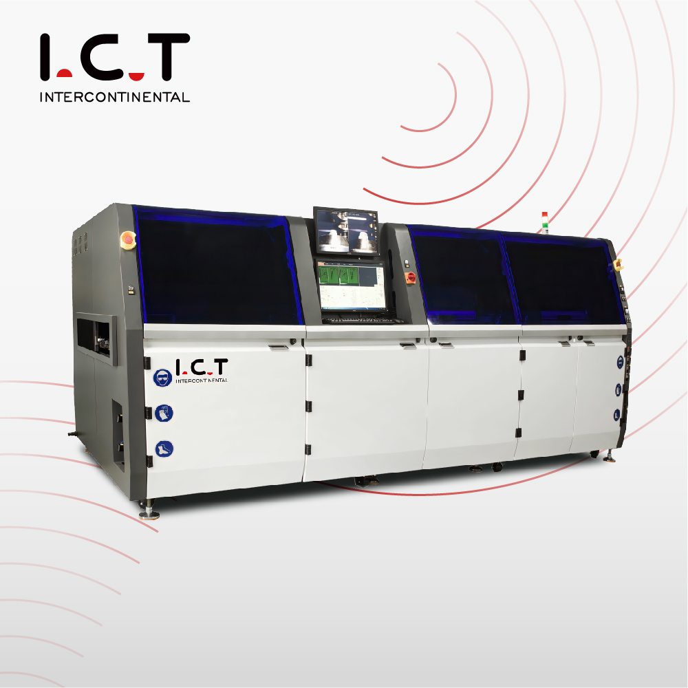 I.C.T |Máy hàn sóng chọn lọc trực tuyến THT Quy trình I.C.T-SS350