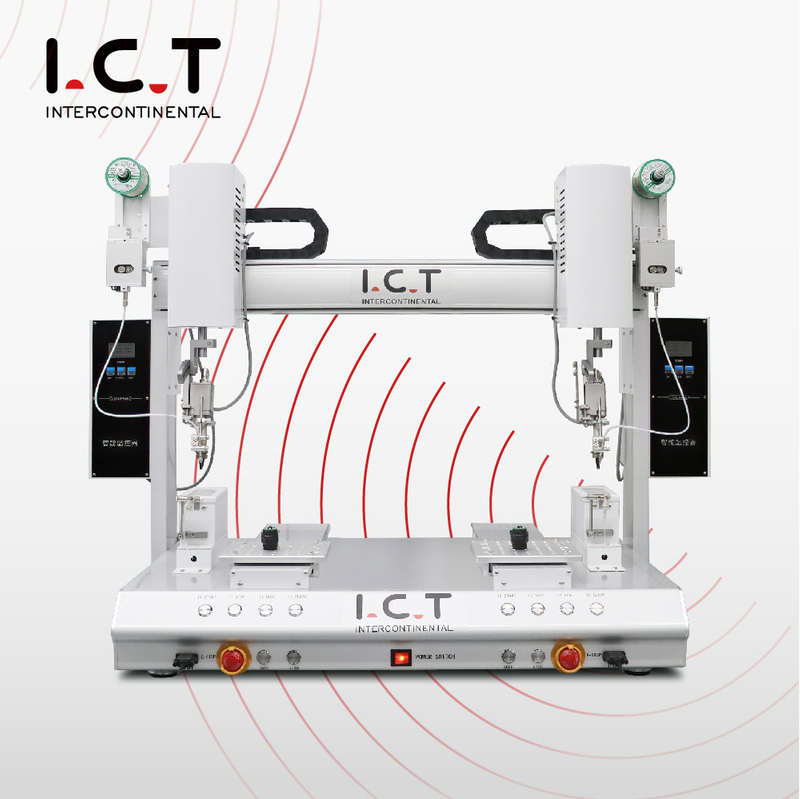 I.C.T-SR250DD |Máy Robot hàn Pcb giá rẻ tự động