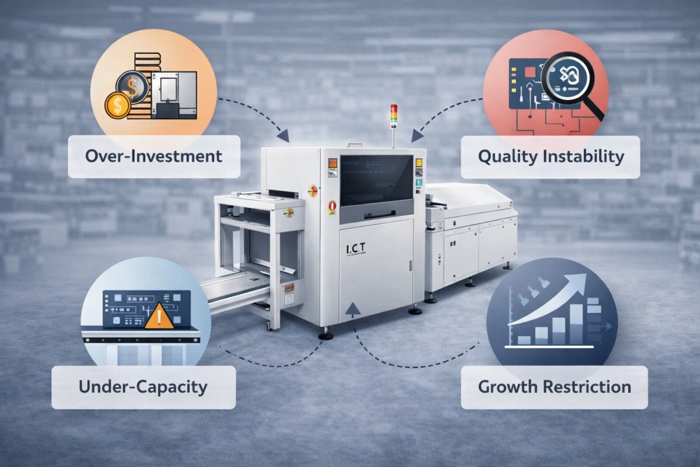 SMT nh&agrave; m&aacute;y hoặc d&acirc;y chuyền sản xuất
