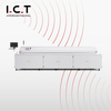 I.C.T |Tiết kiệm chi phí SMT Máy hàn lò hàn Reflow 600mm