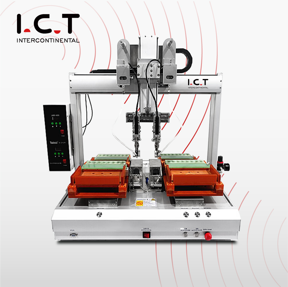 I.C.T |Robot hàn hàn đôi hai đầu tự động Bộ dụng cụ điện tử