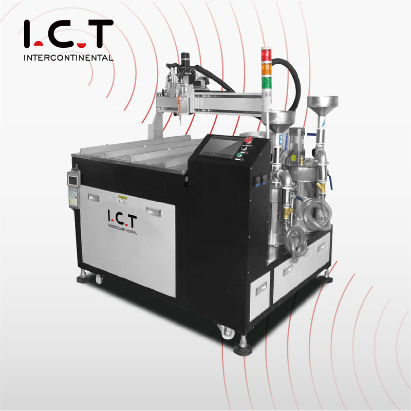 I.C.T |Máy dán cạnh tự động keo mạch nha cho Tụ điện