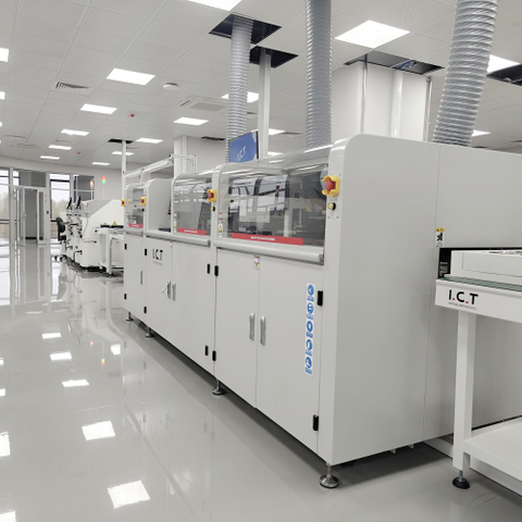 I.C.T-SS550 | Máy hàn sóng chọn lọc trực tuyến hoàn toàn tự động 