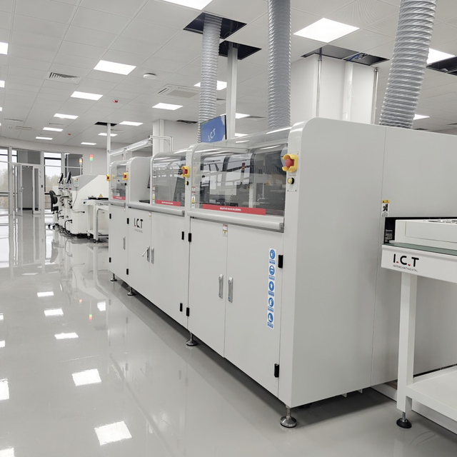 I.C.T-SS550 | Máy hàn sóng chọn lọc trực tuyến hoàn toàn tự động 