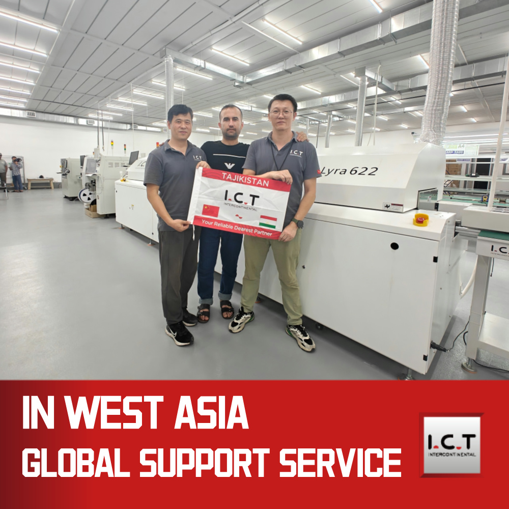 I.C.T | SMT Máy Máy Reflow Oven và Máy hàn linh kiện nhúng sóng 