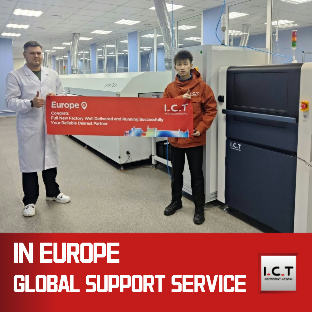 I.C.T-AI-4540 | Hệ thống quang học thị giác Camera đảo ngược DIP trực tuyến AOI Máy