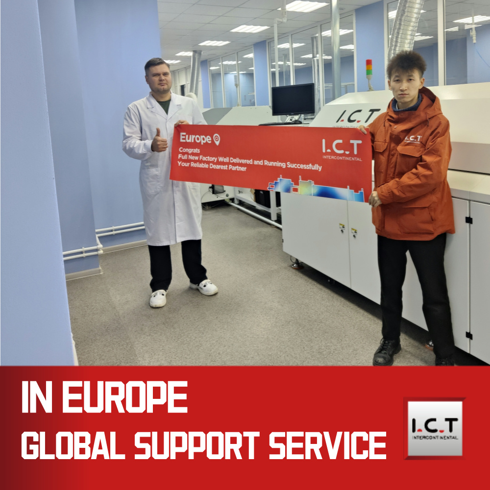 I.C.T | Cấu hình lò nướng Reflow KIC 2000 SMT Băng tải Lò nướng máy tùy chỉnh nitơ chân không