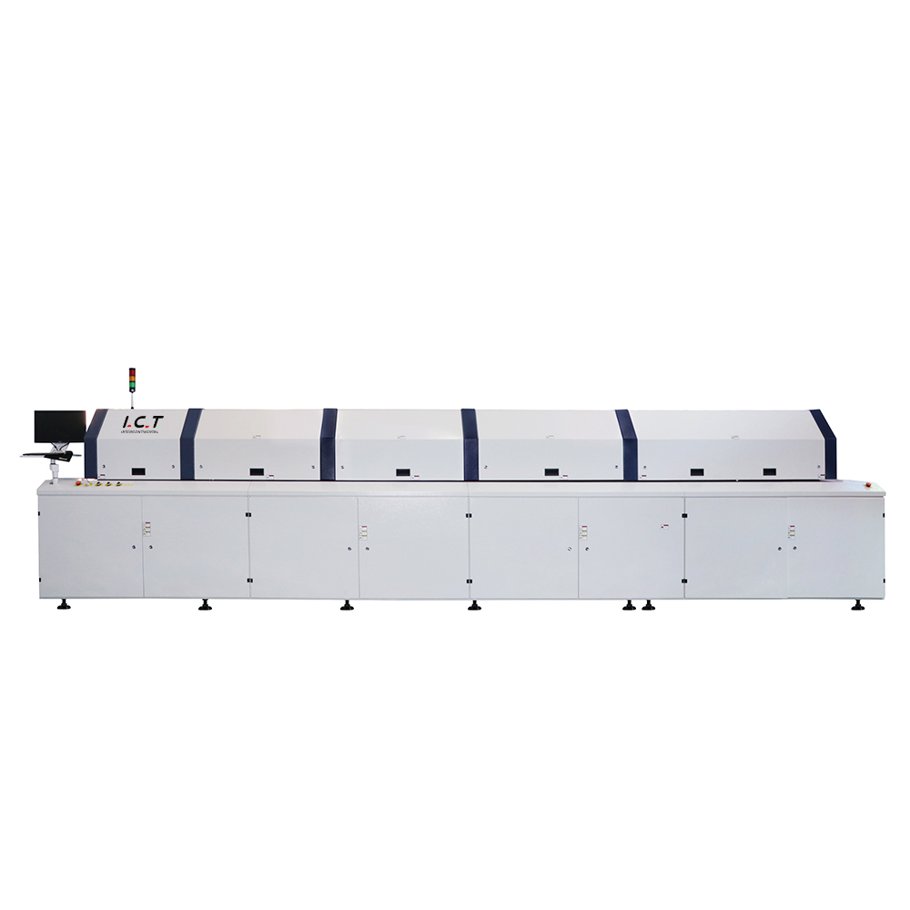 I.C.T |Lò hàn Reflow 7 cấp chất lượng hàng đầu PCB Lò nướng Reflow Mạch Reflow Oven