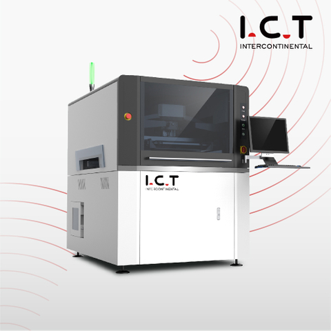 I.C.T SMT PCB Máy in dán hàn hoàn toàn tự động miếng kim thuộc mỏng