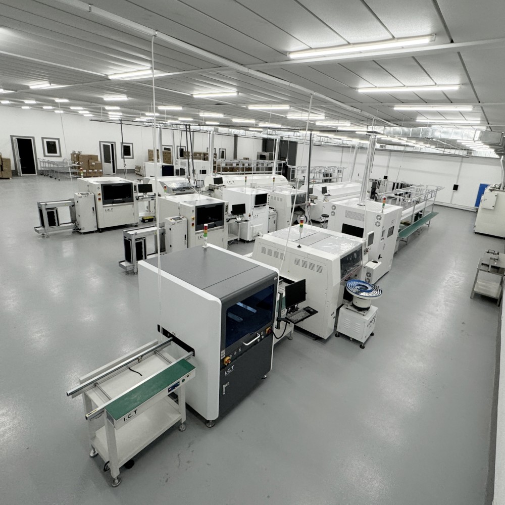 I.C.T | SMT Máy in dán màn hình hoàn toàn tự động cho LED