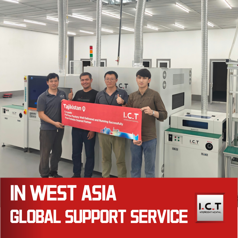 I.C.T | PCB Destacker Băng tải SMT Led 500m Băng tải 