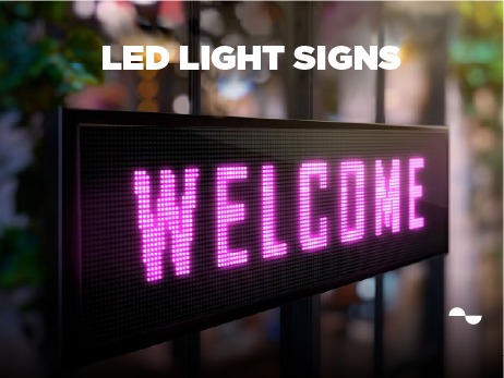 LED biển báo đèn