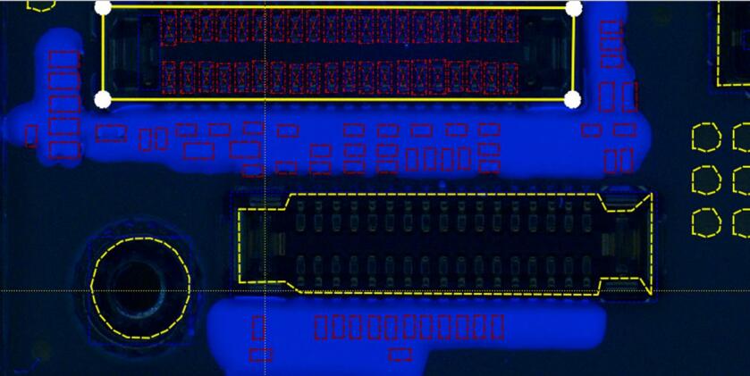 Lớp phủ kiểm tra quang học Pcb trực tuyến AOI Máy