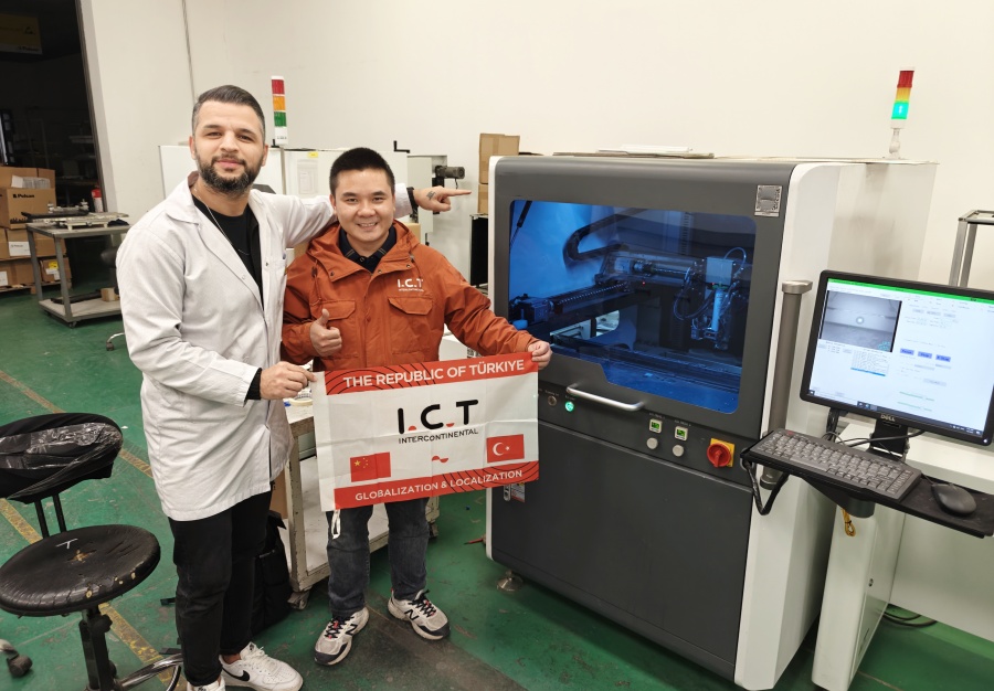 I.C.T Hỗ trợ cho máy phân phối